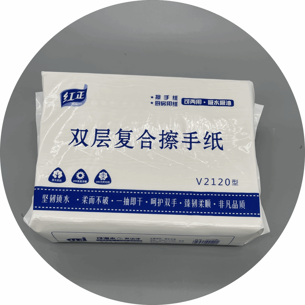 Two-Ply Composite paper hand towel-two