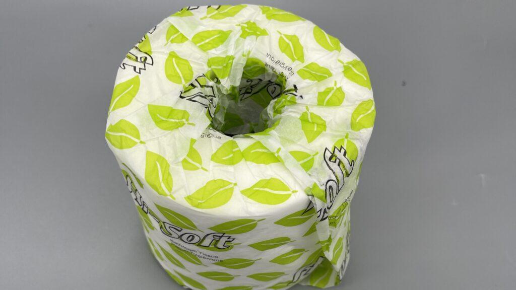 small toilet paper roll