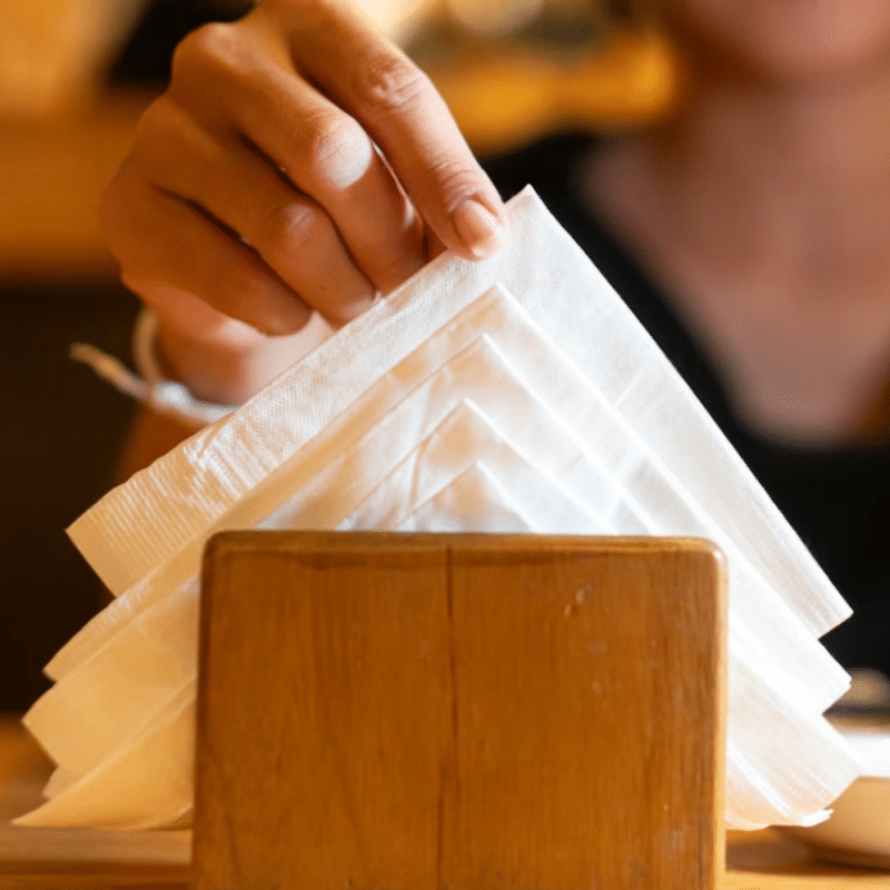 paper napkins-two