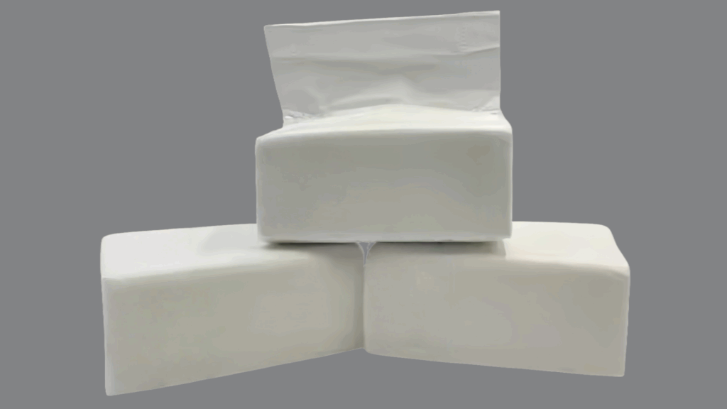 plain soft facial tissue