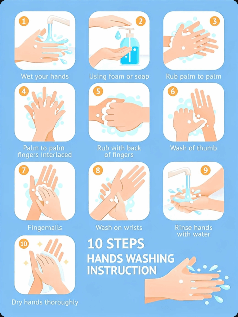 wash your hands